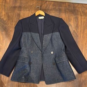 Alexander McQueen Two-Tone Women's Blazer